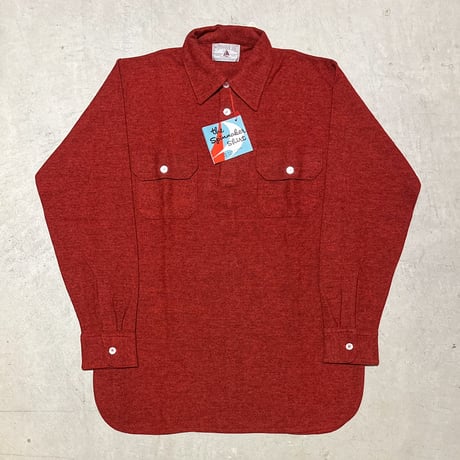1950〜60's WINCHESTER CAMPANY Wool Pullover L/S Shirt Deadstock