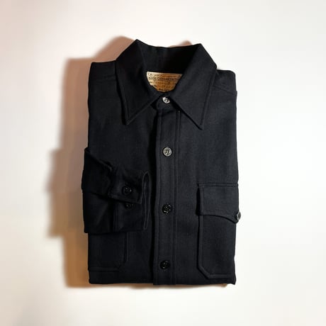 1950's US.NAVY CPO Wool L/S Shirt Deadstock
