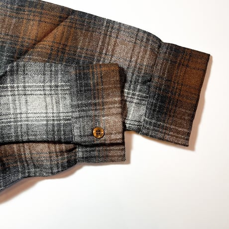 1960's McGREGOR Wool&Rayon L/S Shirt Deadstock
