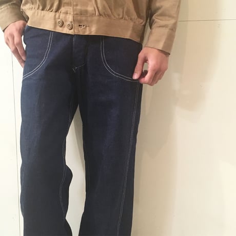 1960's Unknown Denim Trousers