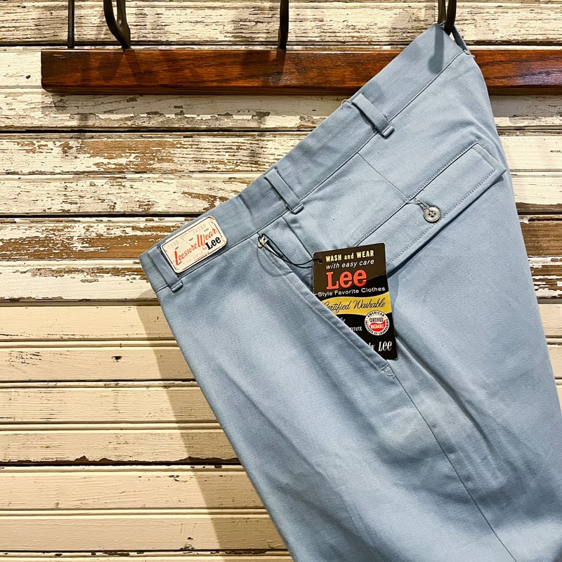 1960's Lee Leesure Wear Tapered Pants Deadstock