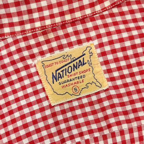 1960's NATIONAL L/S Shirt