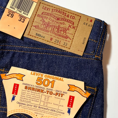 1990's Levi's 501 Denim Pants Deadstock