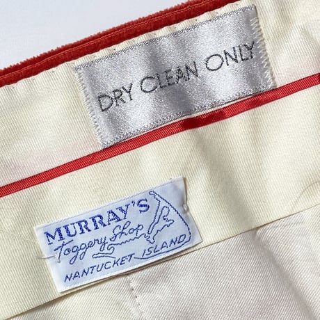 1970's〜 MURRAY'S Corduroy Embroidery Trousers