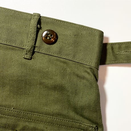 1950's US.ARMY M-47 Herringbone Trousers Deadstock