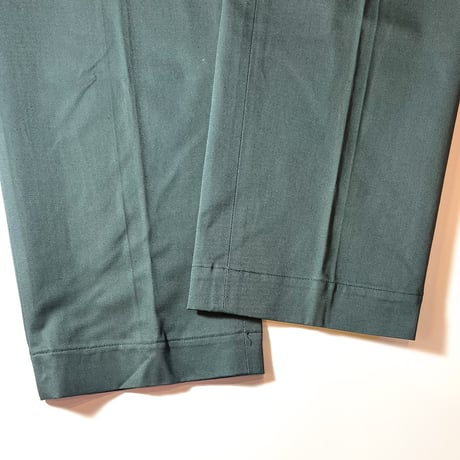 1960's US.ARMY Chino Trousers SPRUCE GREEN Deadstock