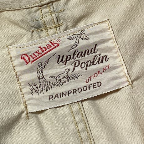 1960's Duxbak Poplin Fishing Vest