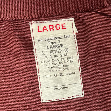 1940's US.MEDICAL Jacket Deadstock