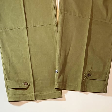 1950〜60's French Army M-47 Herringbone Trousers Deadstock