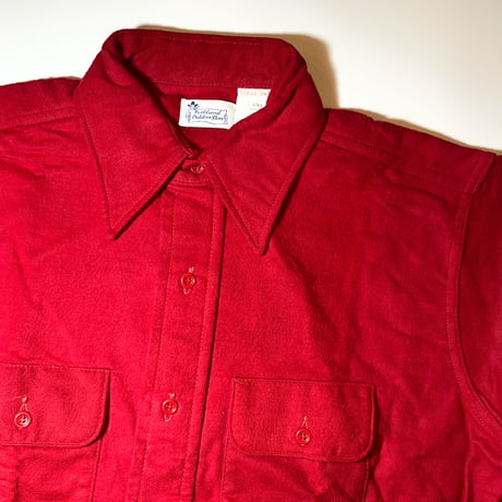 1970's Portland Outdoor Store Chamois Cloth L/S Shirt Deadstock