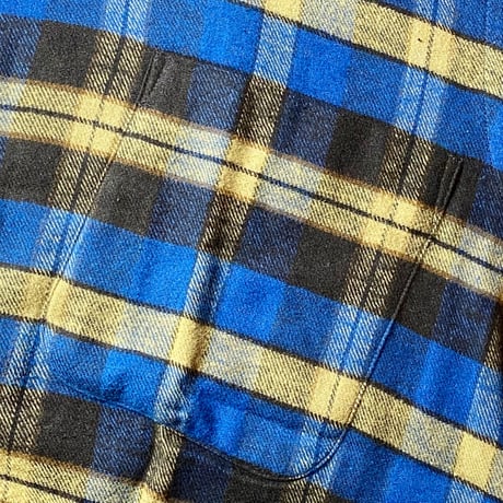 1960's De Luxe Flannel L/S Shirt Deadstock