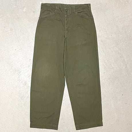 1940's US.NAVY N-3 Cotton Twill Trousers