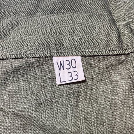 1940's US.ARMY M-43 Herringbone Trousers Deadstock