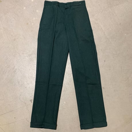1960's Unknown Whipcord Trousers Deadstock