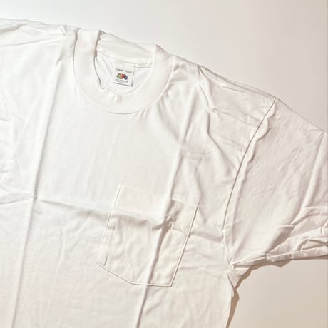 1990's FRUIT OF THE LOOM Pocket Tee Deadstock