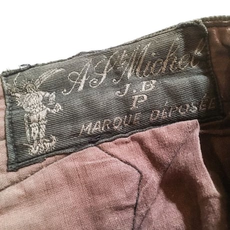 1930's St.Michel Cotton Patchwork Trousers