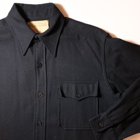 1940's US.NAVY CPO Wool L/S Shirt