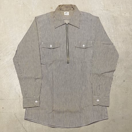 1960's〜 Lee Hickory Pullover L/S Shirt Deadstock