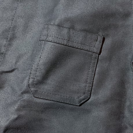 1950's Dumont-d'urville Black Moleskin Jacket Deadstock