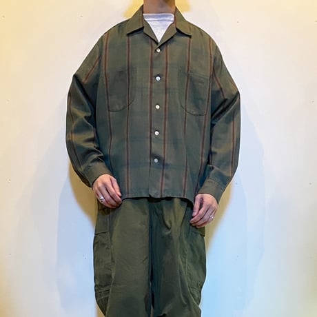 1960's〜 HUNT CLUB Rayon L/S Shirt