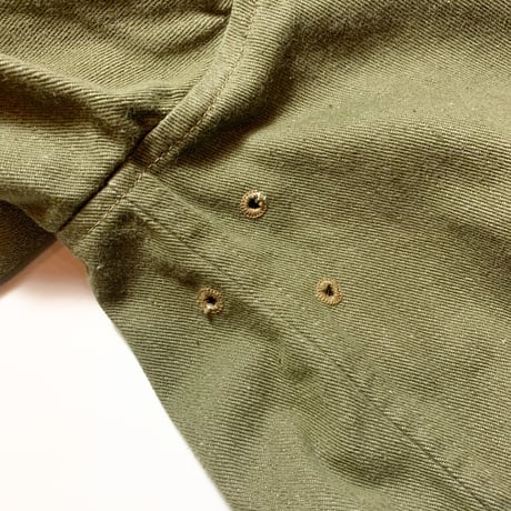 1950's British Army Green Denim Jacket Deadstock