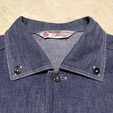 1960's Chemises Denim L/S Shirt