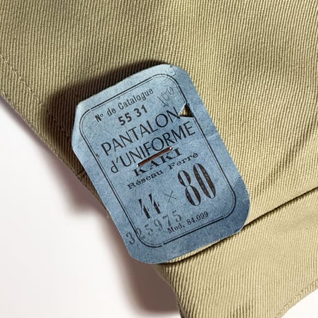1950's French Railroad Chino Trousers Deadstock