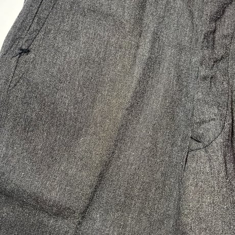 1940's Unknown Black Chambray Trousers