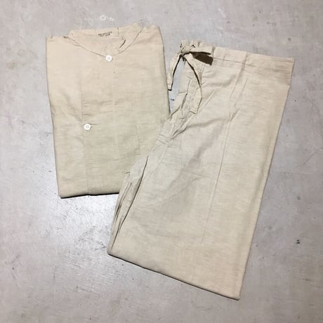 1910〜40's US.ARMY Pajama Set Up Deadstock
