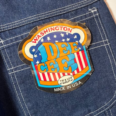 1980's WASHINGTON DEE CEE Denim Painter Pants