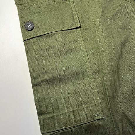 1950's Unknown M-43 Type  Herringbone Trousers Deadstock