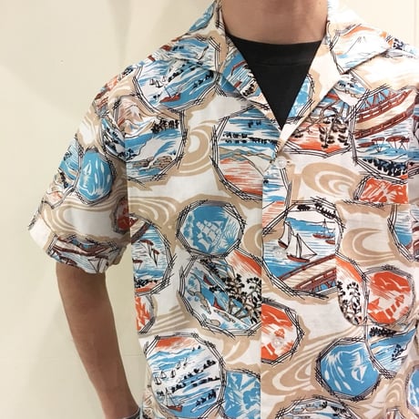1960's Carifornia Swim Wear Co. S/S Shirt