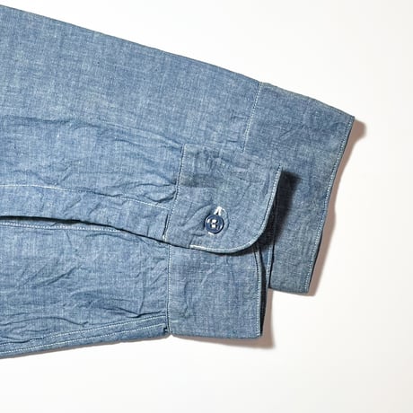 1960's US.NAVY Chambray L/S Shirt
