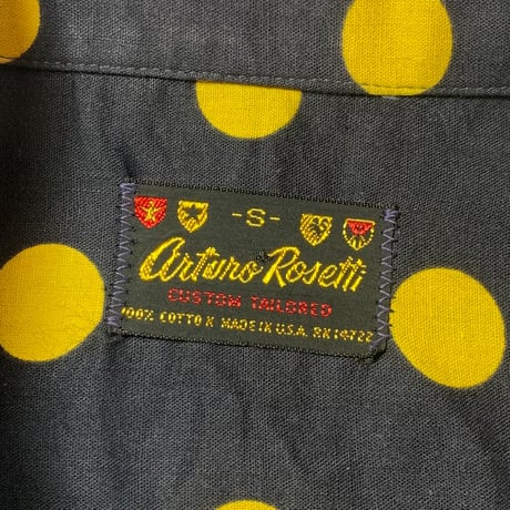 1960's Arturs Rosetti Dots L/S Shirt
