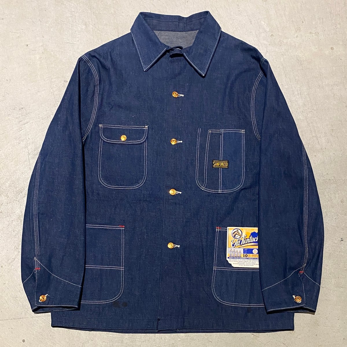 1950〜60's Old Kentucky Denim Coverall Deadstock