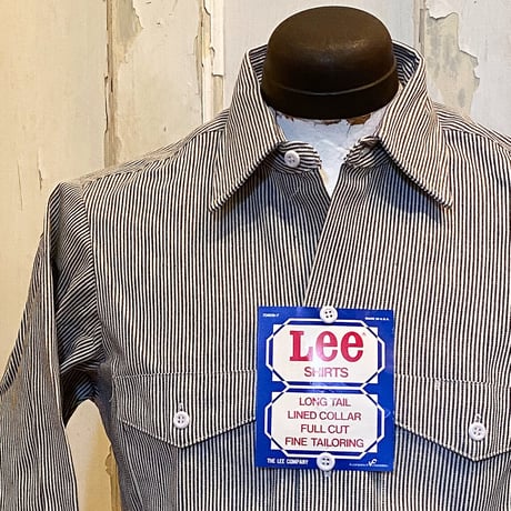 1970's Lee Hickory L/S Shirt Deadstock