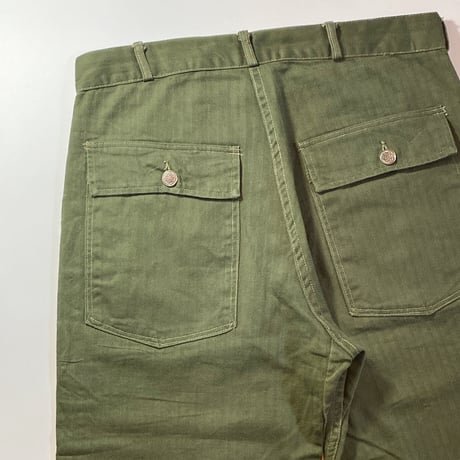 1940〜50's Unknown Herringbone Trousers