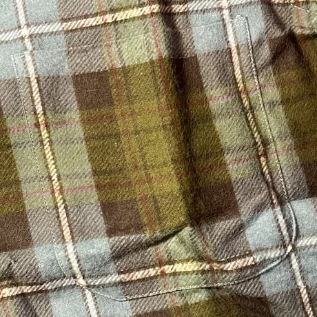 1960's Sandy Mac Donald Flannel L/S Shirt Deadstock