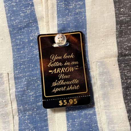 1960's ARROW S/S Shirt Deadstock