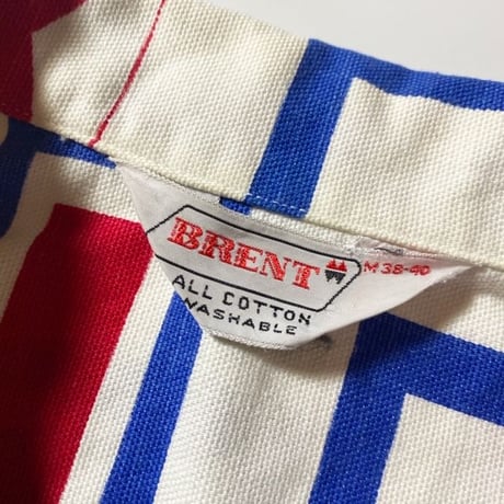 1960's BRENT Skipper Pullover S/S Shirt
