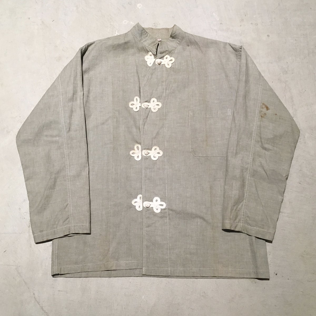 1930〜40's US.ARMY Oxford Pajama L/S Shirt | Unwave 1930〜40's US.ARMY Oxford Pajama L/S Shirt | Unwave