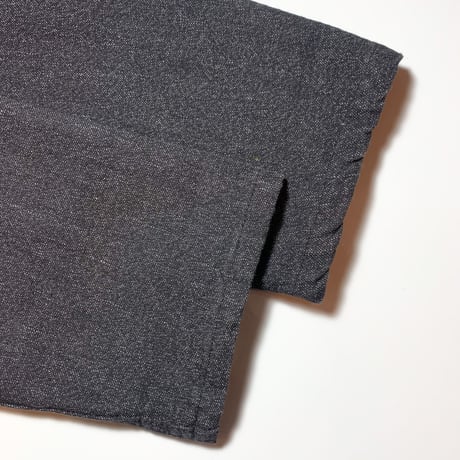 1950's French Unknown Black Chambray Work Jacket
