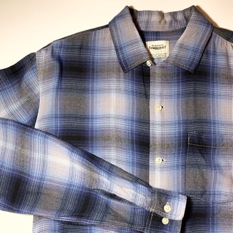 1960's TOWNCRAFT Rayon L/S Shirt