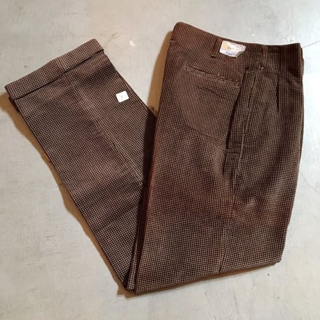 1950's LEE-WALD GARMENT CO. Corduroy Trousers Deadstock