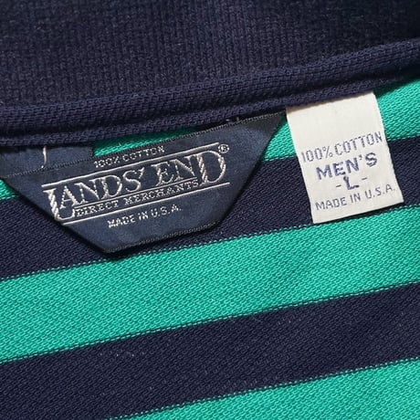 1980's LANDS' END Polo S/S Shirt