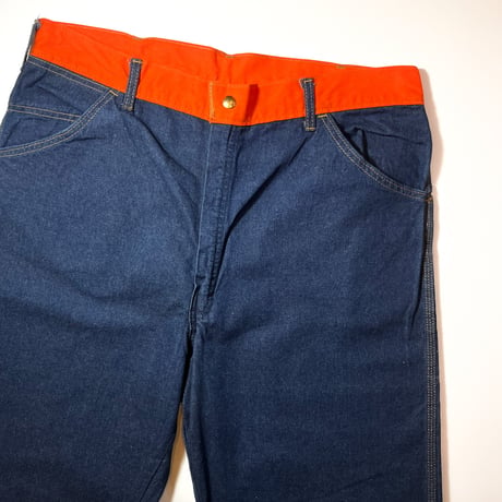 1960's〜 Unknown 2-Tone Denim Work Pants