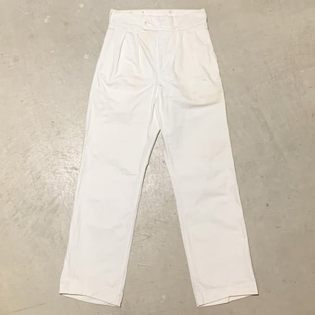 1950's British Military White Trousers