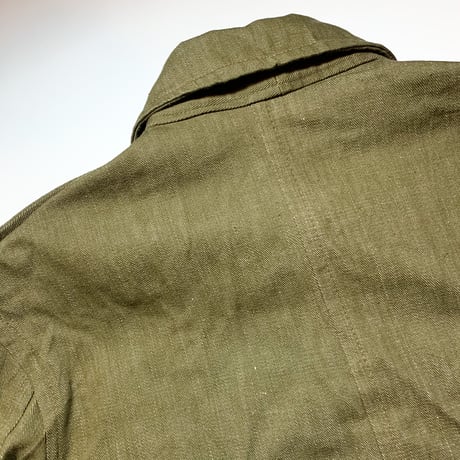 1940's British Army Green Denim Jacket Deadstock