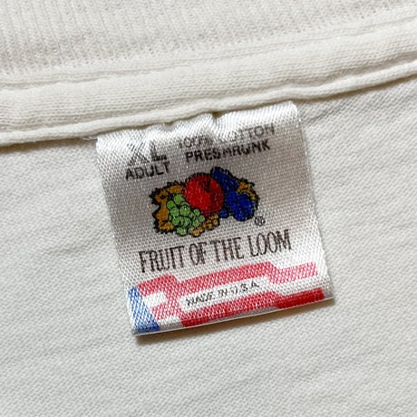 1990's FRUIT OF THE LOOM Printed Tee