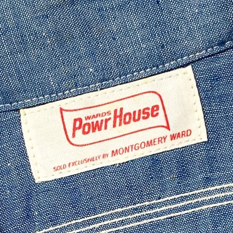 1950's〜 Powr House Chambray L/S Shirt Deadstock